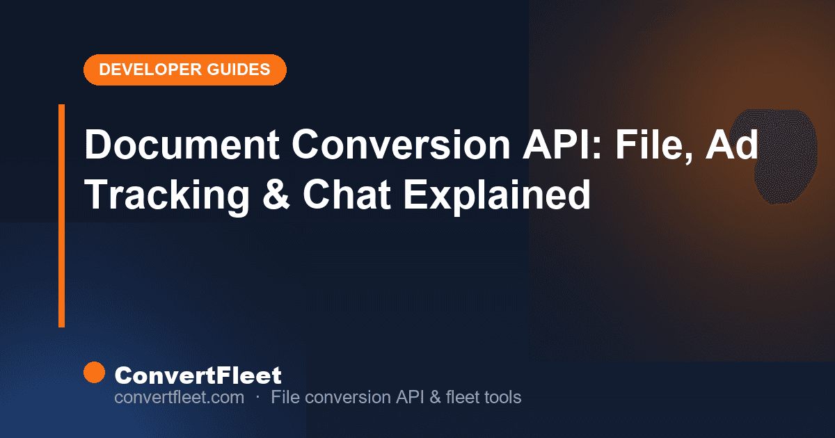 Document Conversion API vs Meta, LinkedIn & Snapchat CAPI: 2026 Guide
