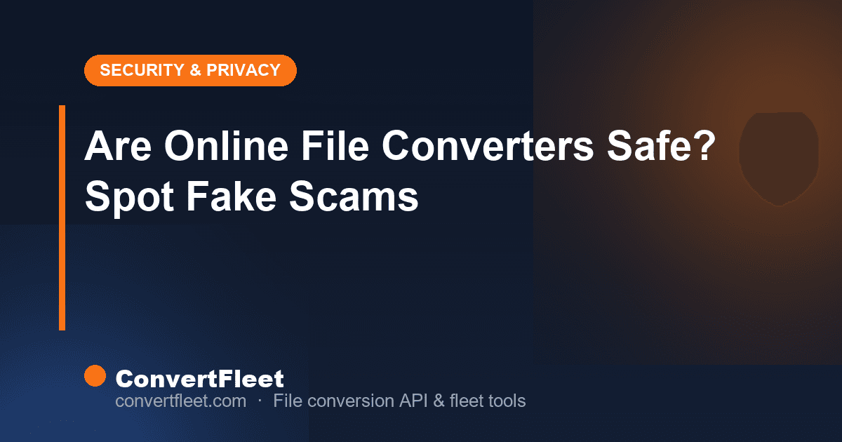 Fake Online File Converter Scams: How to Spot & Avoid Them (2026)